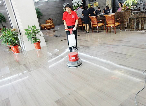 云南保潔公司告訴你石材養護翻新有這八道工序2
